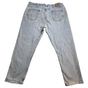 VTG Wrangler Hero Jeans Mens 40x32 (40x30) Light Wash Denim Straight Leg 97601VR